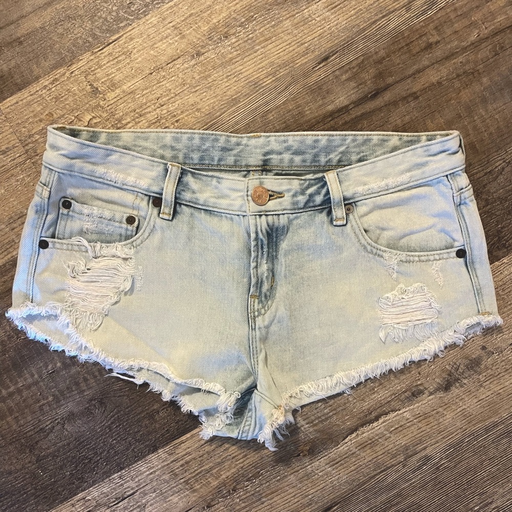 BDG denim shorts